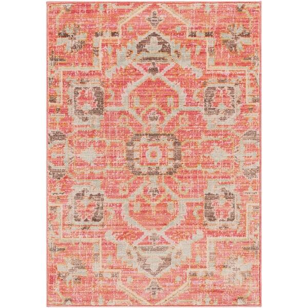 Shop Hali House Distressed Persian Vintage Pale Pink Area Rug 2 X 3 On Sale Overstock 15870673