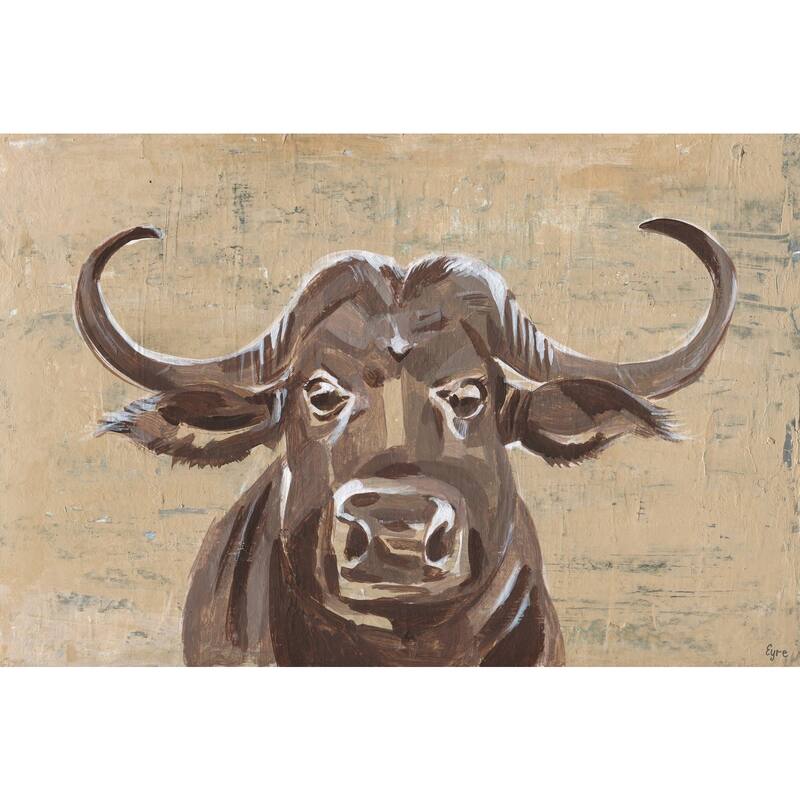 No Bull' Painting Print on Wrapped Canvas - Multi-Color