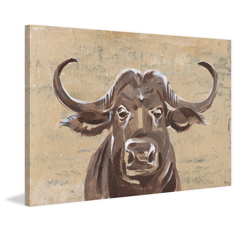 No Bull' Painting Print on Wrapped Canvas - Multi-Color