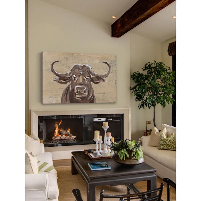 No Bull' Painting Print on Wrapped Canvas - Multi-Color