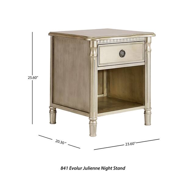 Shop Evolur Julienne Night Stand Overstock 15872014