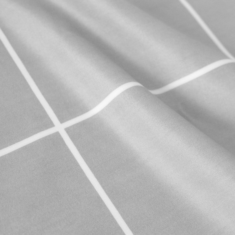 6 Piece Loft Collection Modern Classic Pinstripe Bed Sheet Sets