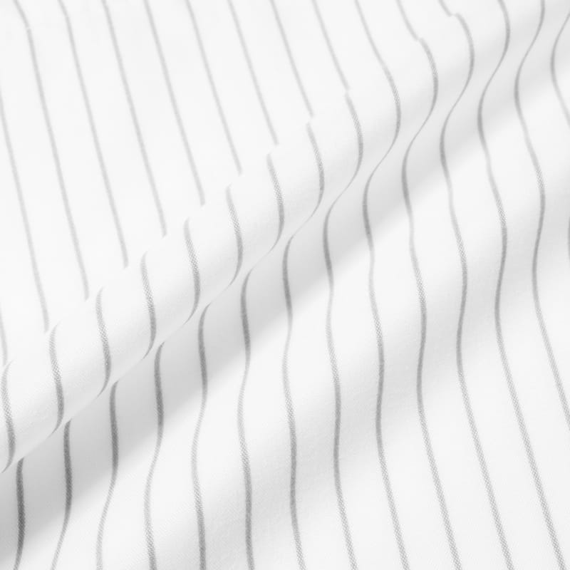 6 Piece Loft Collection Modern Classic Pinstripe Bed Sheet Sets