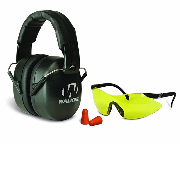 Walkers EXT Folding Range Muff, Glasses, Plug Combo