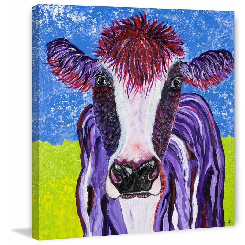 'Stacy' Painting Print on Wrapped Canvas - Multi-Color