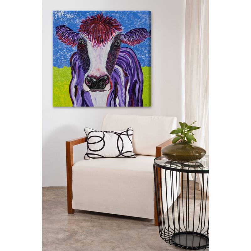'Stacy' Painting Print on Wrapped Canvas - Multi-Color
