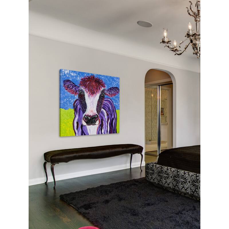 'Stacy' Painting Print on Wrapped Canvas - Multi-Color
