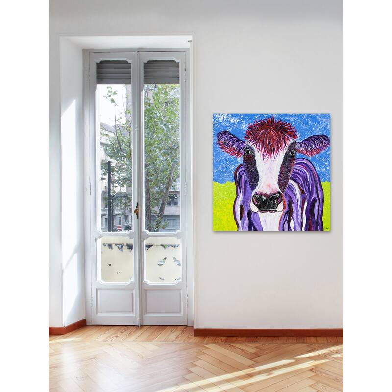 'Stacy' Painting Print on Wrapped Canvas - Multi-Color