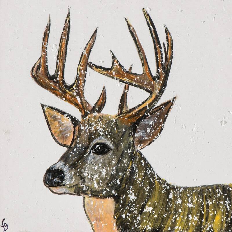 'Cooper' Painting Print on Wrapped Canvas - Multi-Color