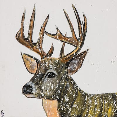 'Cooper' Painting Print on Wrapped Canvas - Multi-Color