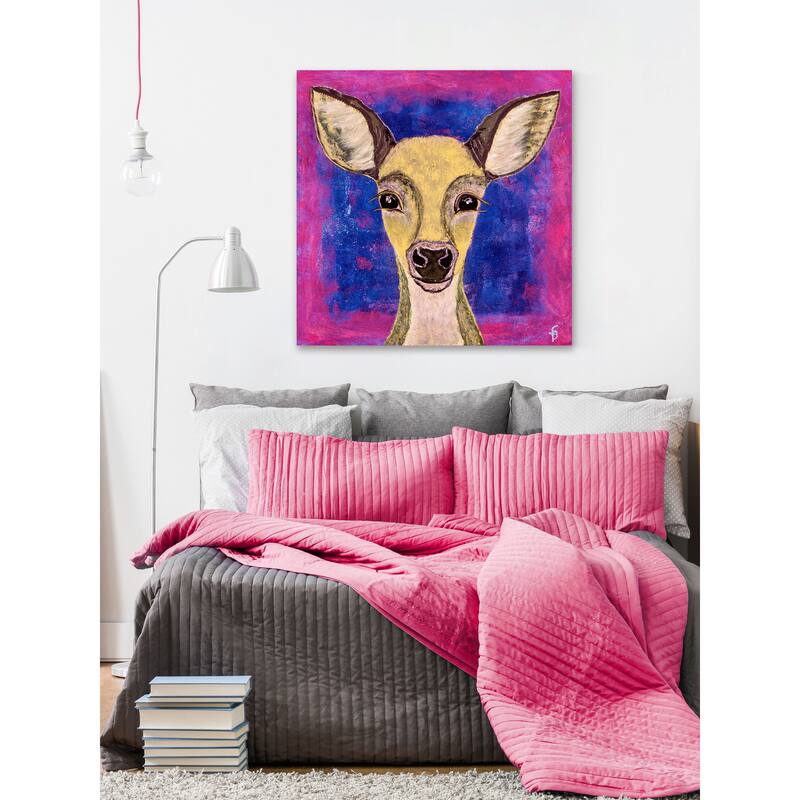 'Ava' Painting Print on Wrapped Canvas - Multi-Color