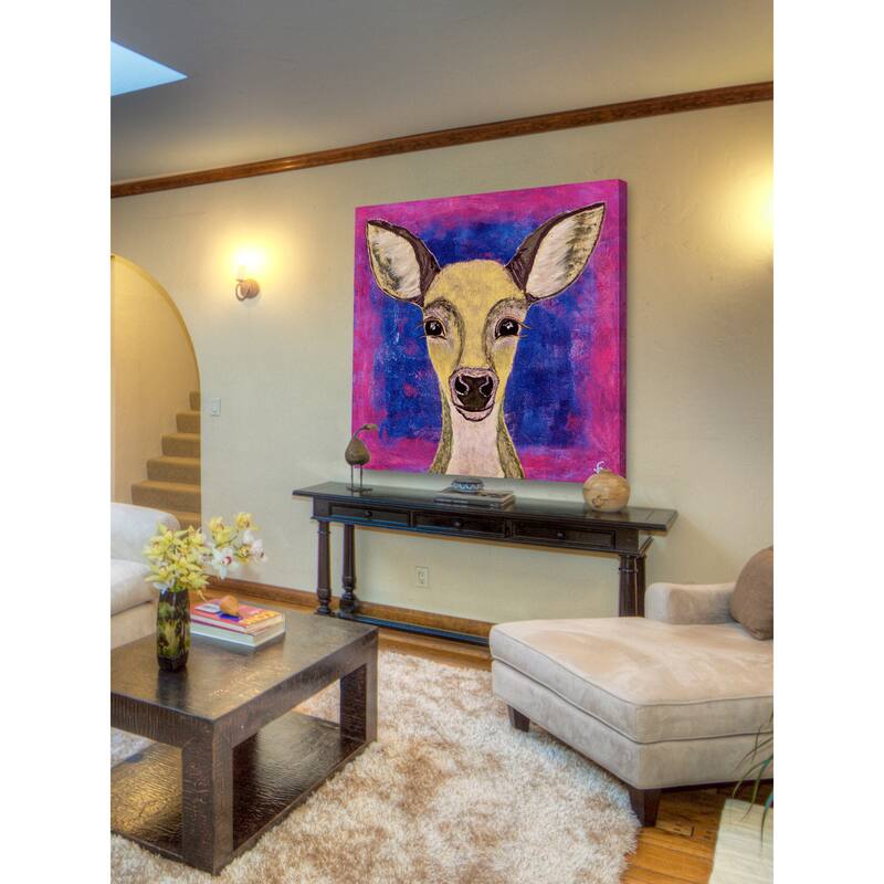 'Ava' Painting Print on Wrapped Canvas - Multi-Color