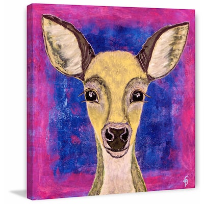 'Ava' Painting Print on Wrapped Canvas - Multi-Color