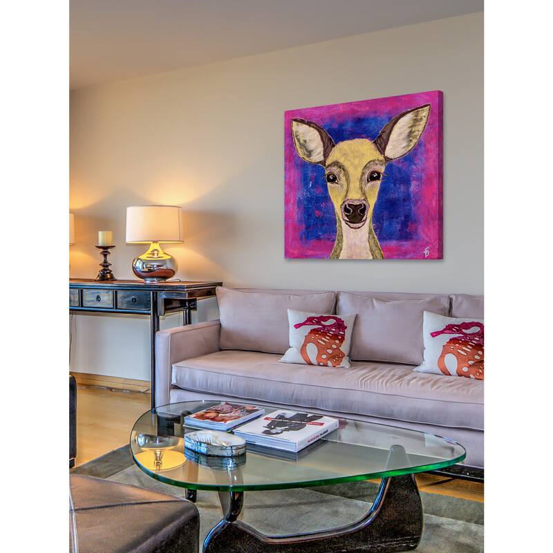 'Ava' Painting Print on Wrapped Canvas - Multi-Color