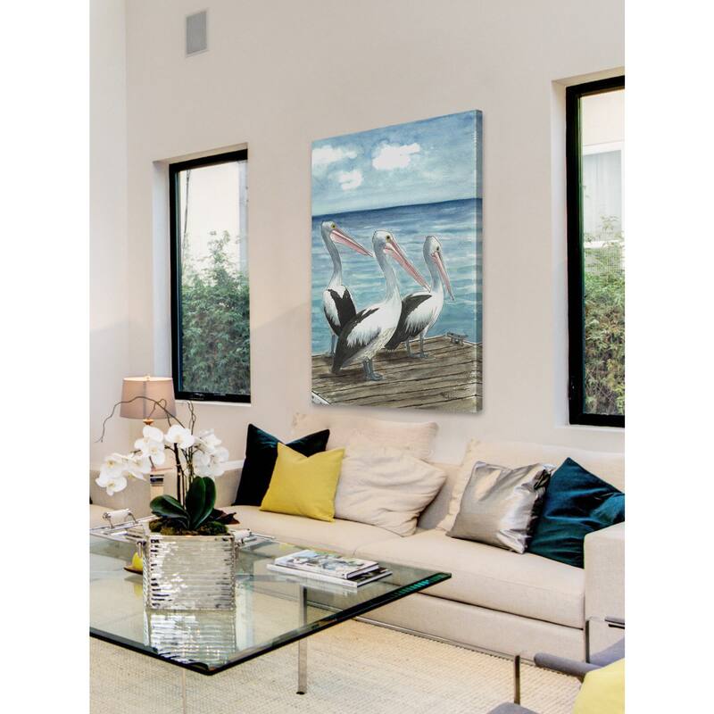 'Tres Amigos' Painting Print on Wrapped Canvas - Multi-Color