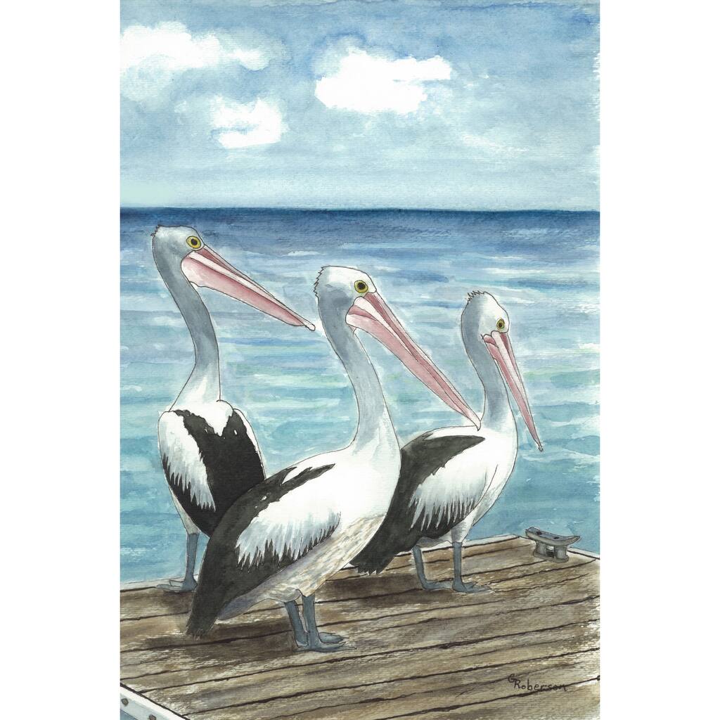 'Tres Amigos' Painting Print on Wrapped Canvas - Multi-Color