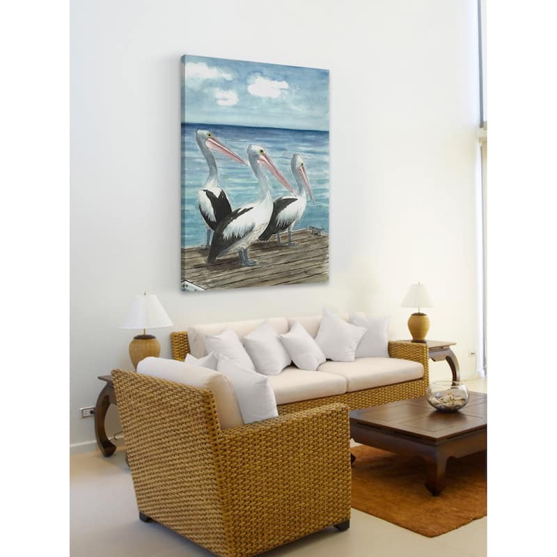 'Tres Amigos' Painting Print on Wrapped Canvas - Multi-Color