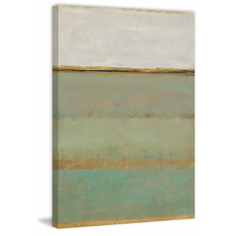 Verdant Field II' Painting Print on Wrapped Canvas - Multi-Color