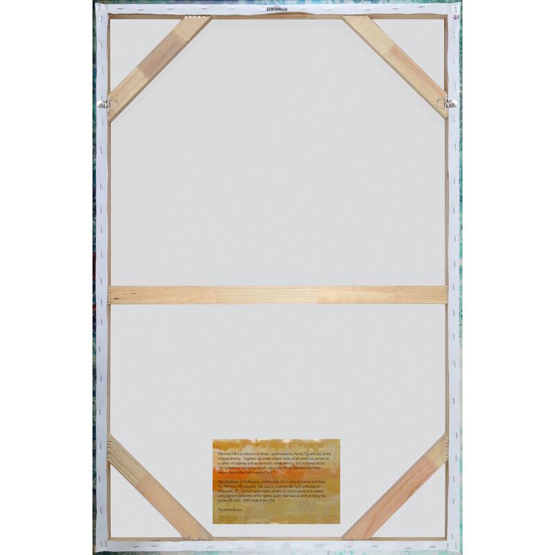 Stained Glass Forest II' Painting Print on Wrapped Canvas - Multi-Color