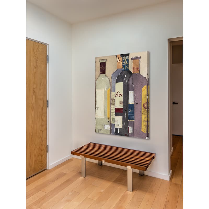 Red Wine Tasting I' Painting Print on Wrapped Canvas - Multi-Color