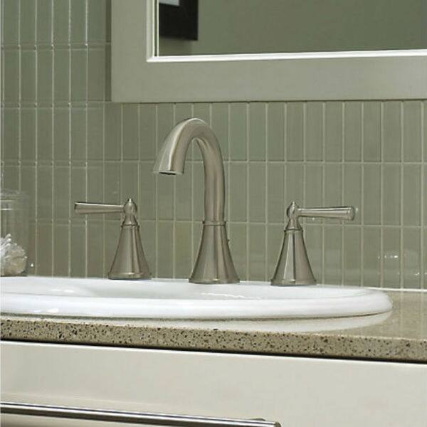 Pfister Saxton Two Handle Widespread Lavatory Faucet Brushed Nickel