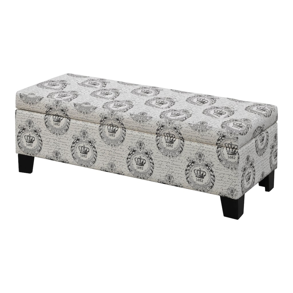 Crawford and Burke Alexandria Storage Bench
