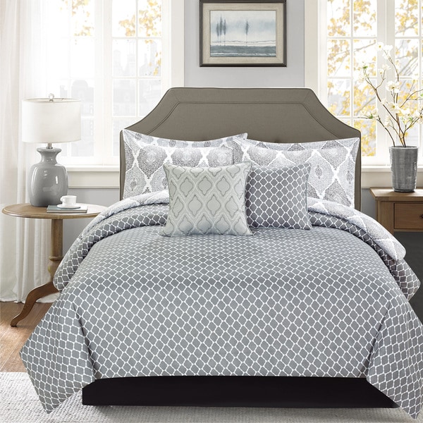Journee Home 'Gunner' Printed 5-piece Comforter Set