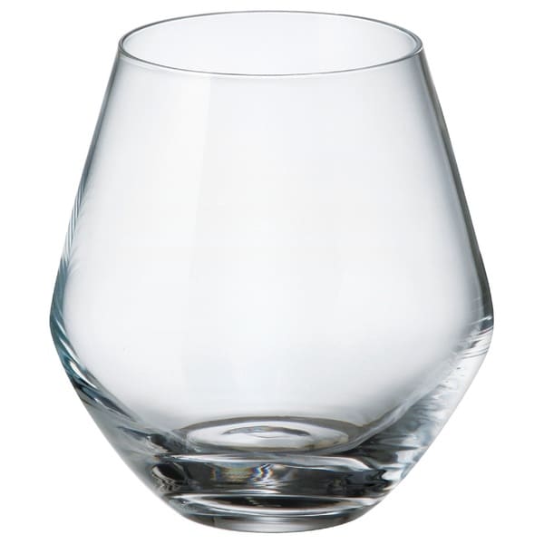 stemless crystal red wine glasses