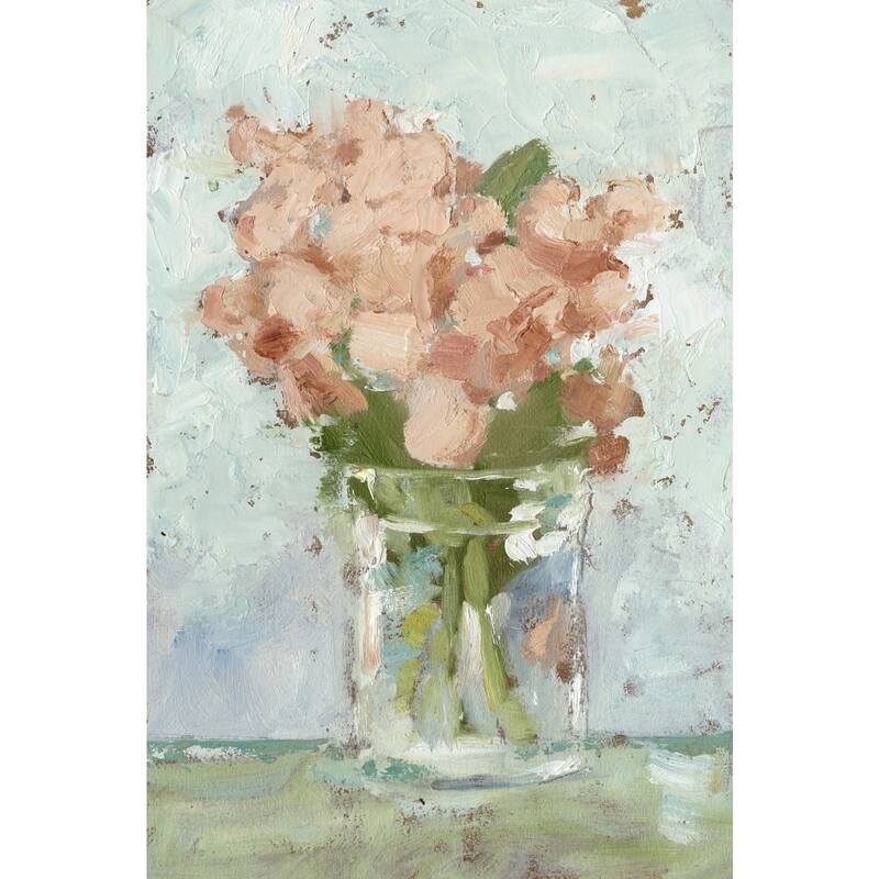 Impressionist Floral Study I' Painting Print on Wrapped Canvas - Multi-Color