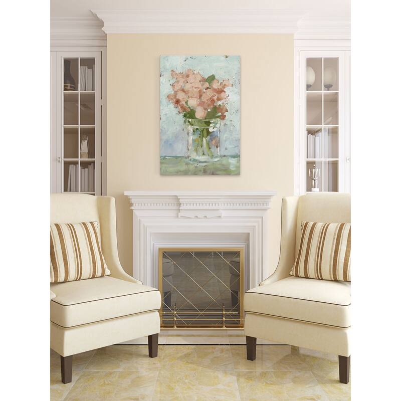 Impressionist Floral Study I' Painting Print on Wrapped Canvas - Multi-Color