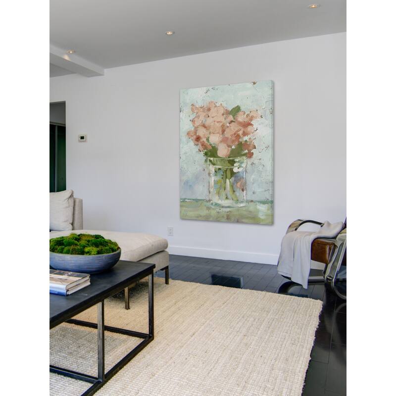 Impressionist Floral Study I' Painting Print on Wrapped Canvas - Multi-Color