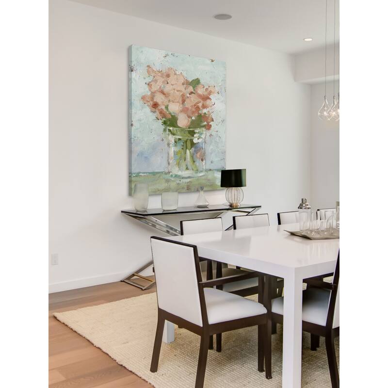 Impressionist Floral Study I' Painting Print on Wrapped Canvas - Multi-Color