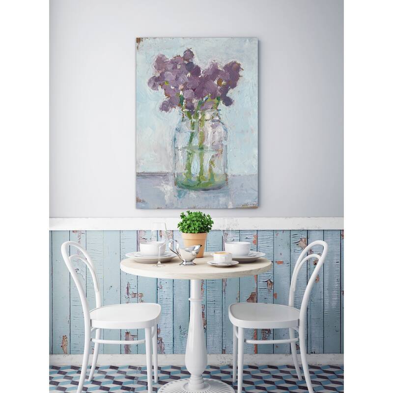 Impressionist Floral Study II' Painting Print on Wrapped Canvas - Multi-Color
