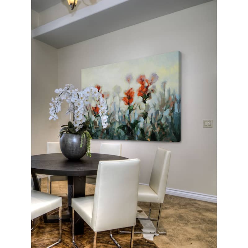 Ode to Monet 3' Painting Print on Wrapped Canvas - Multi-Color