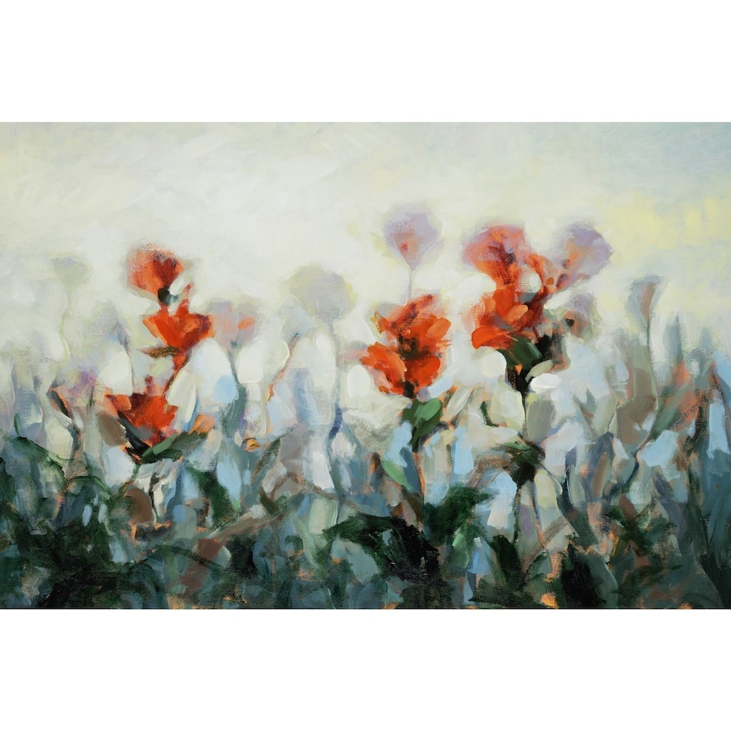 Ode to Monet 3' Painting Print on Wrapped Canvas - Multi-Color