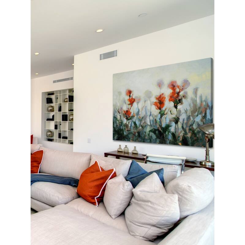 Ode to Monet 3' Painting Print on Wrapped Canvas - Multi-Color