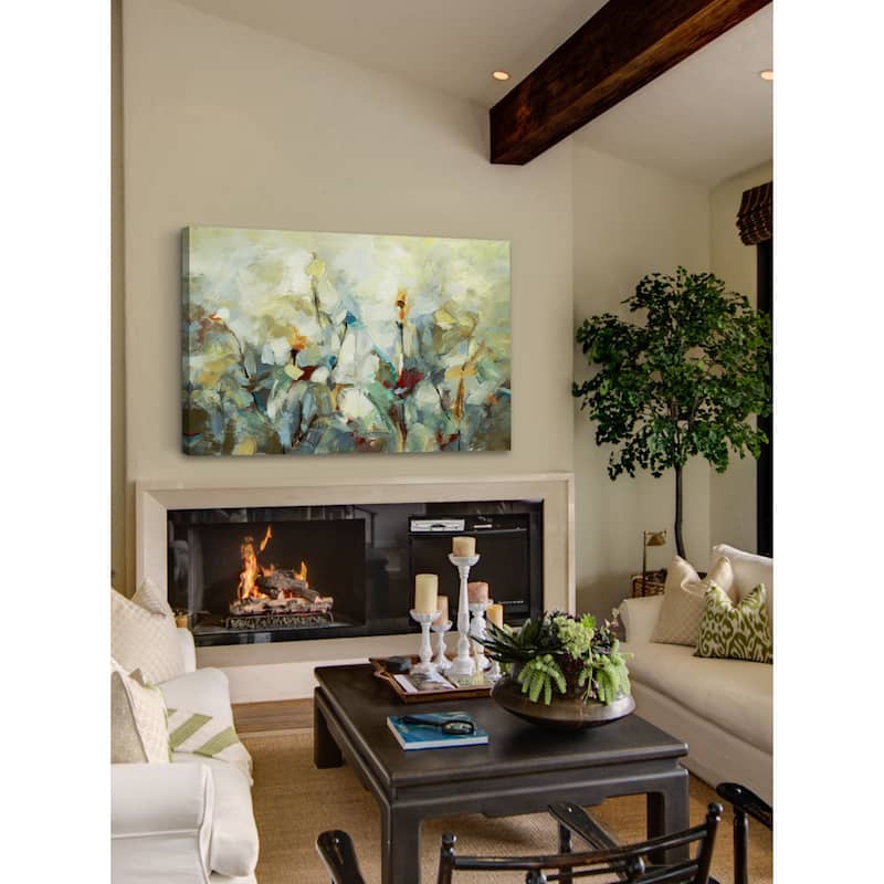 Ode to Monet 5' Painting Print on Wrapped Canvas - Multi-Color