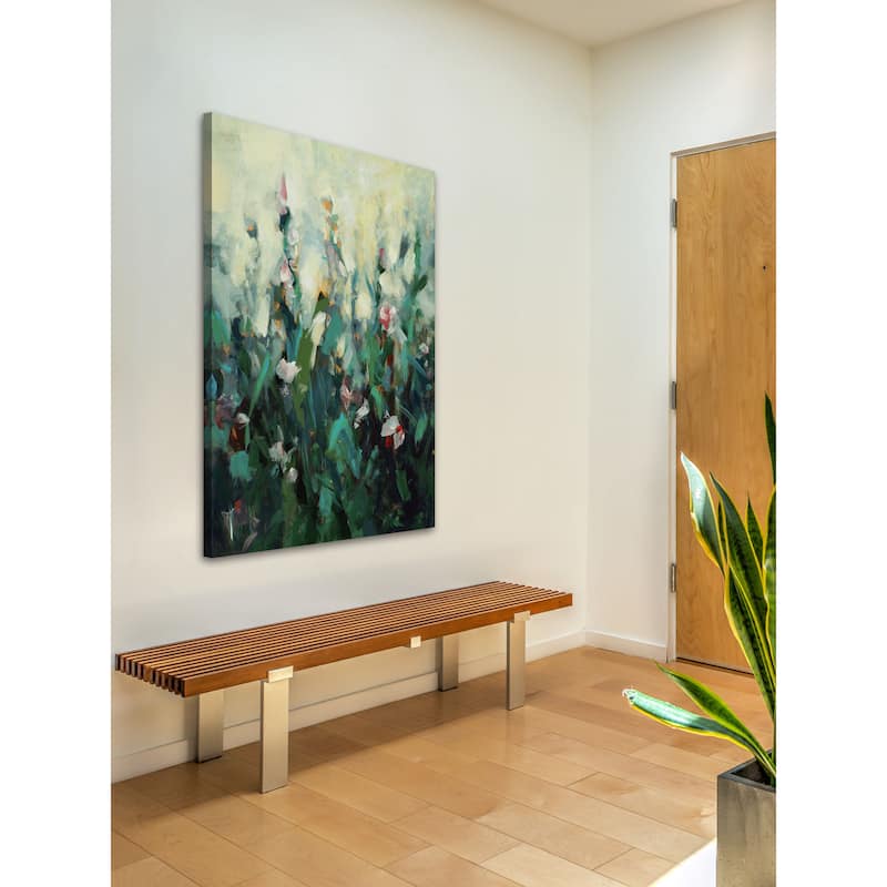 Ode to Monet 2' Painting Print on Wrapped Canvas - Multi-Color