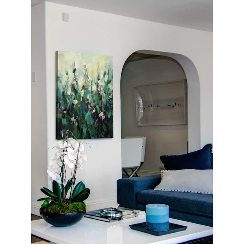 Ode to Monet 2' Painting Print on Wrapped Canvas - Multi-Color