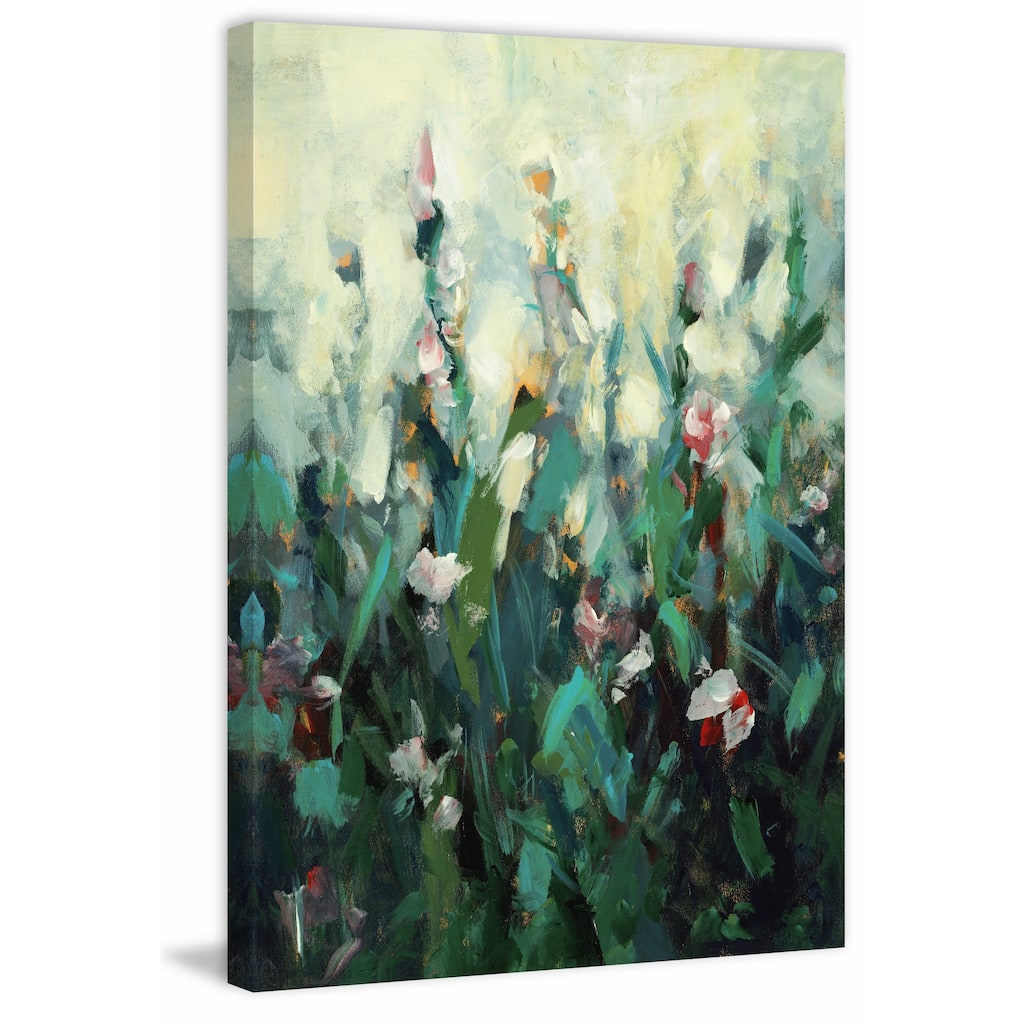 Ode to Monet 2' Painting Print on Wrapped Canvas - Multi-Color