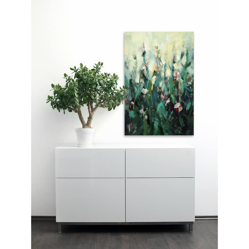 Ode to Monet 2' Painting Print on Wrapped Canvas - Multi-Color