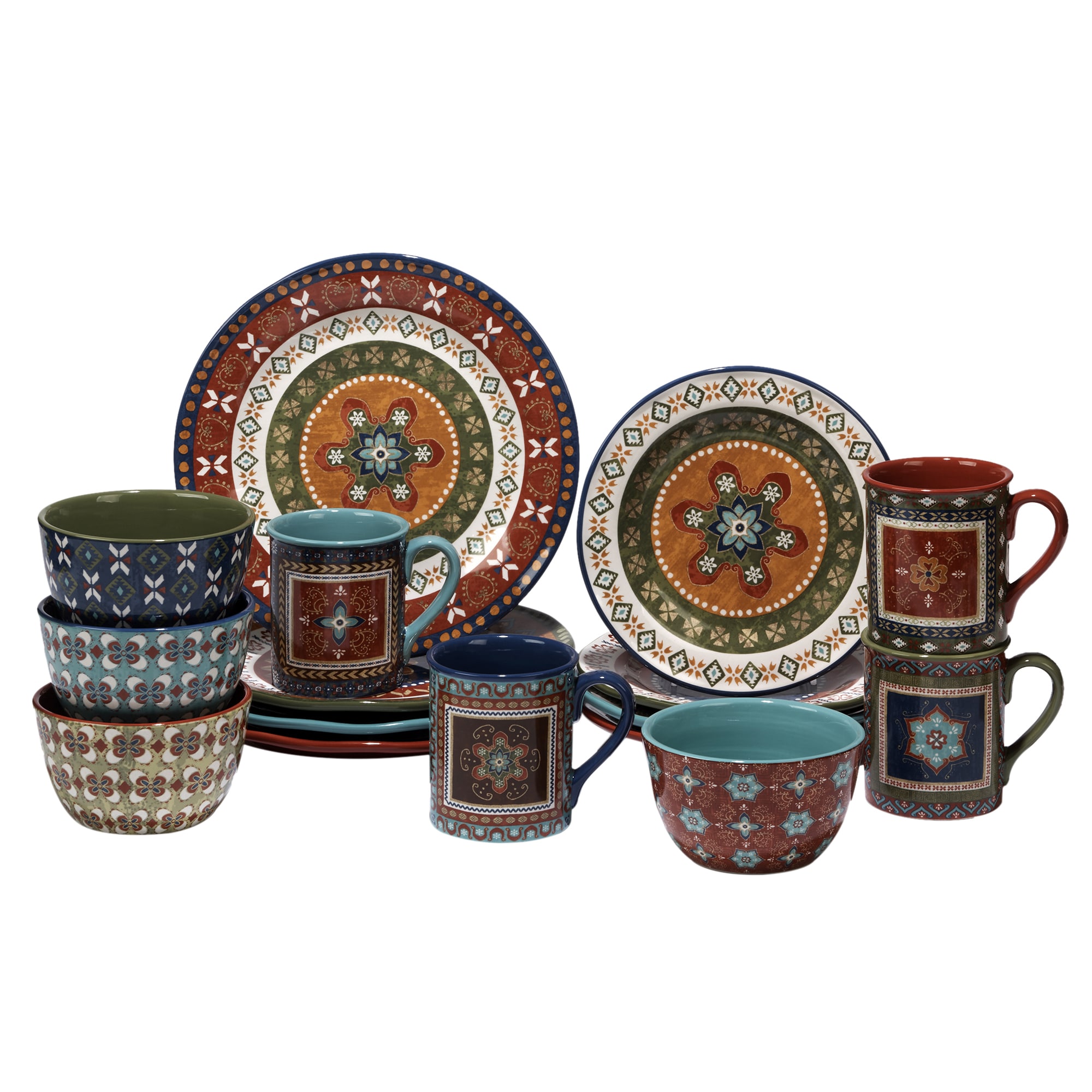 Certified International Monterrey 16 -Piece Dinnerware Set