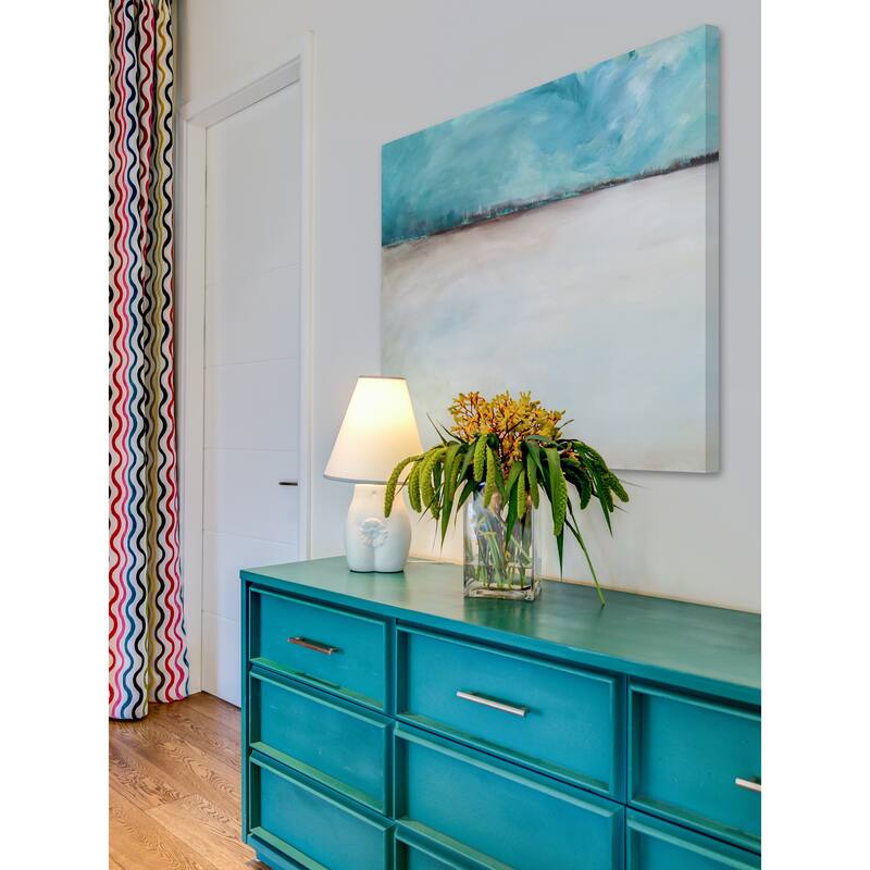 Mystic Sand I' Painting Print on Wrapped Canvas - Multi-Color