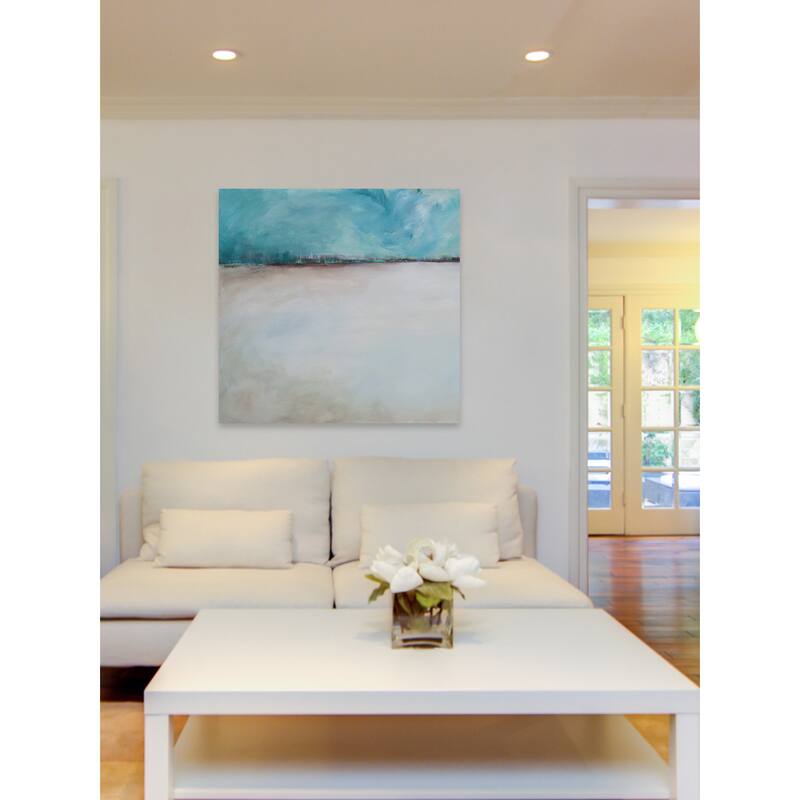 Mystic Sand I' Painting Print on Wrapped Canvas - Multi-Color
