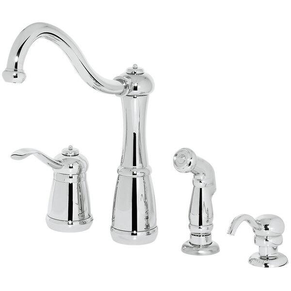 Shop Pfister Marielle Lg26 4ncc Polished Chrome 1 Handle Kitchen