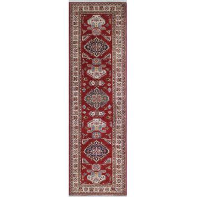 Super Kazak Askhat Red/Ivory Rug
