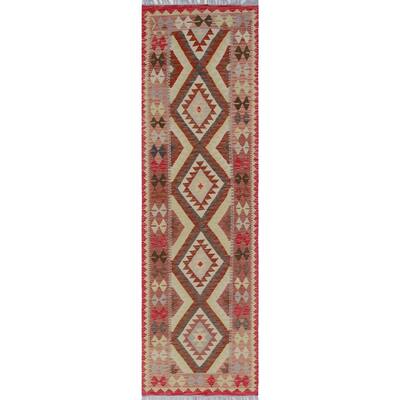 Sangat Kilim Aydan Red/Brown Rug