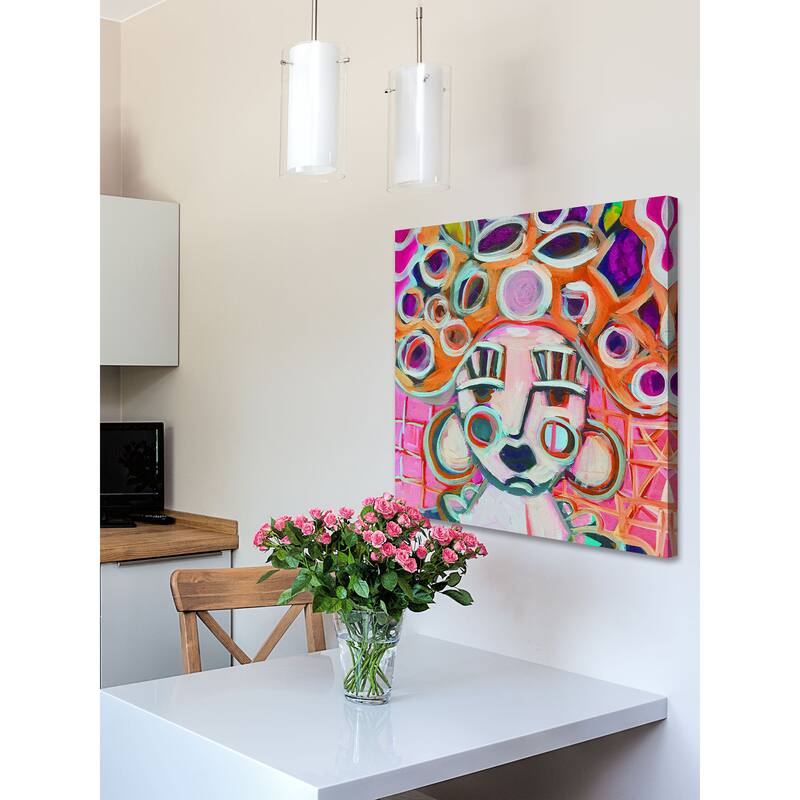 Rad Martha' Painting Print on Wrapped Canvas - Multi-Color