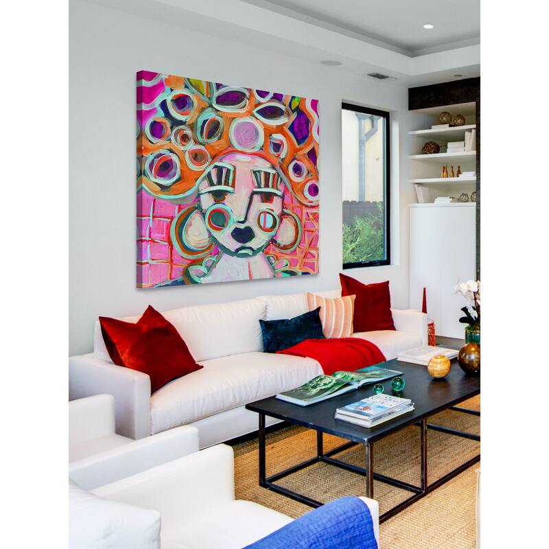 Rad Martha' Painting Print on Wrapped Canvas - Multi-Color