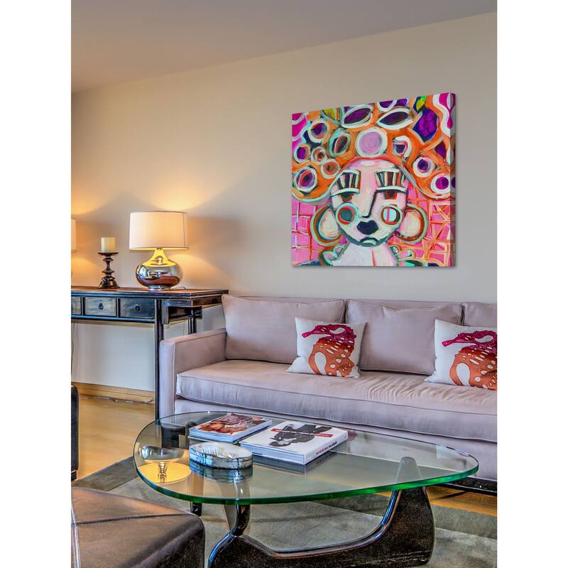 Rad Martha' Painting Print on Wrapped Canvas - Multi-Color
